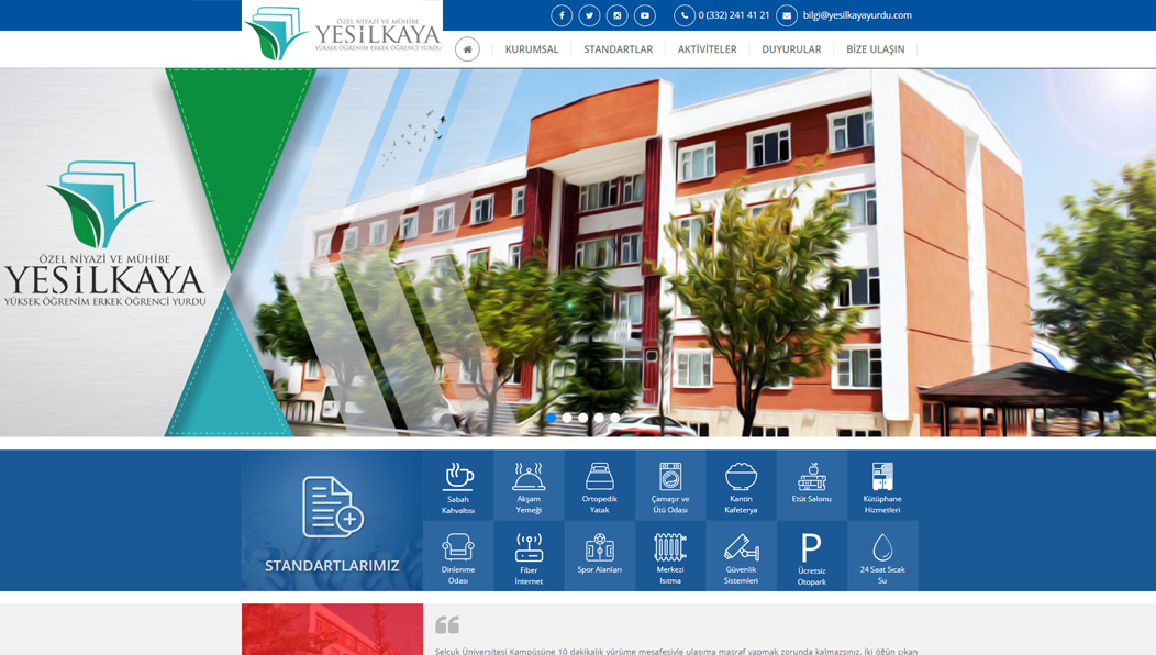 Yeşilkaya Öğrenci Yurdu